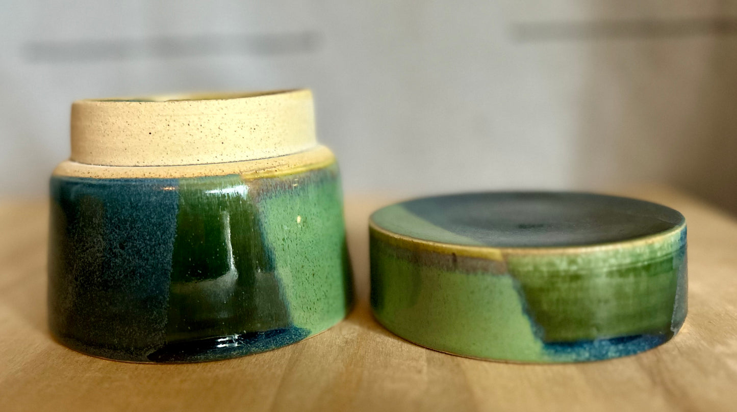 Dark Forest Storage Jar