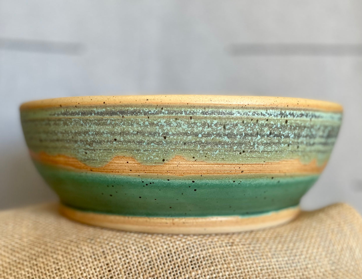 Lichen Bed Serving Bowl