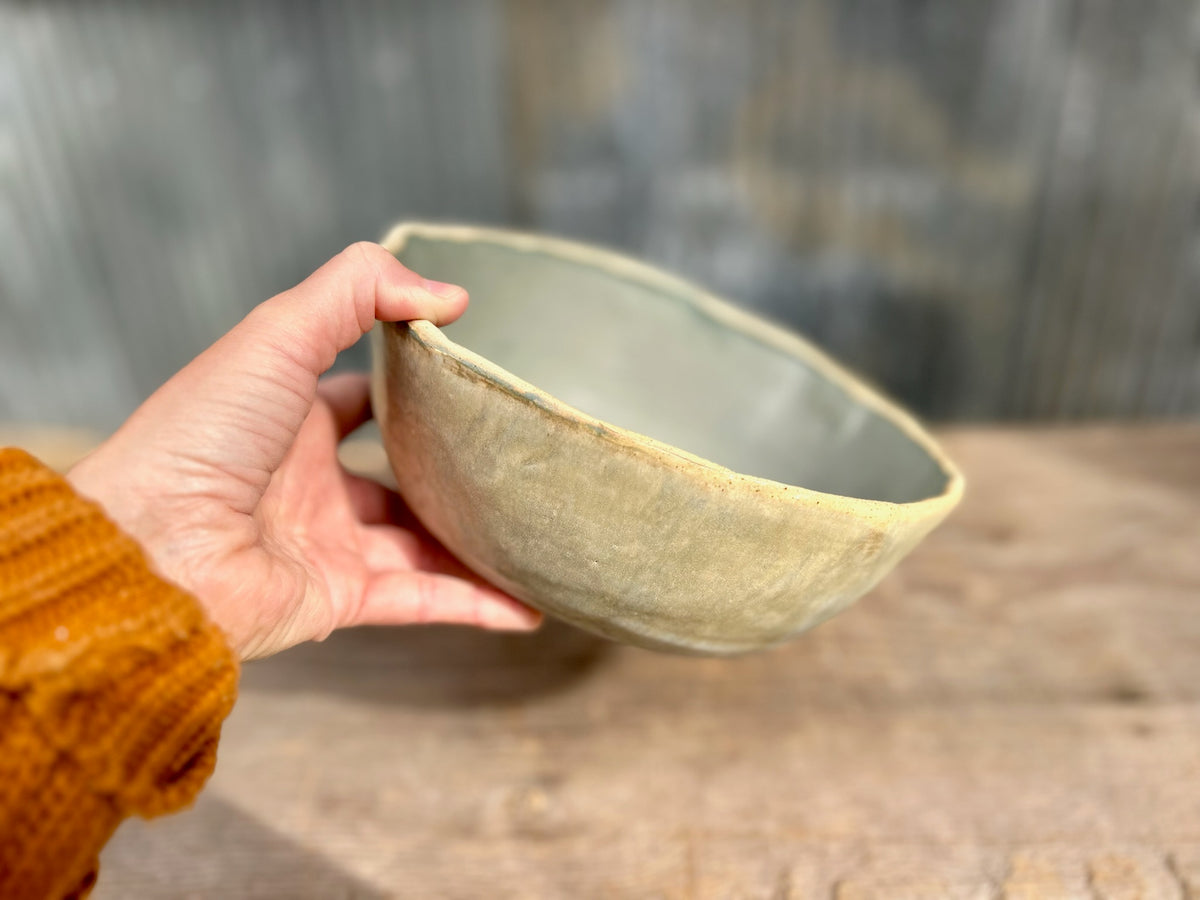 Limestone & Slate Serving Bowl