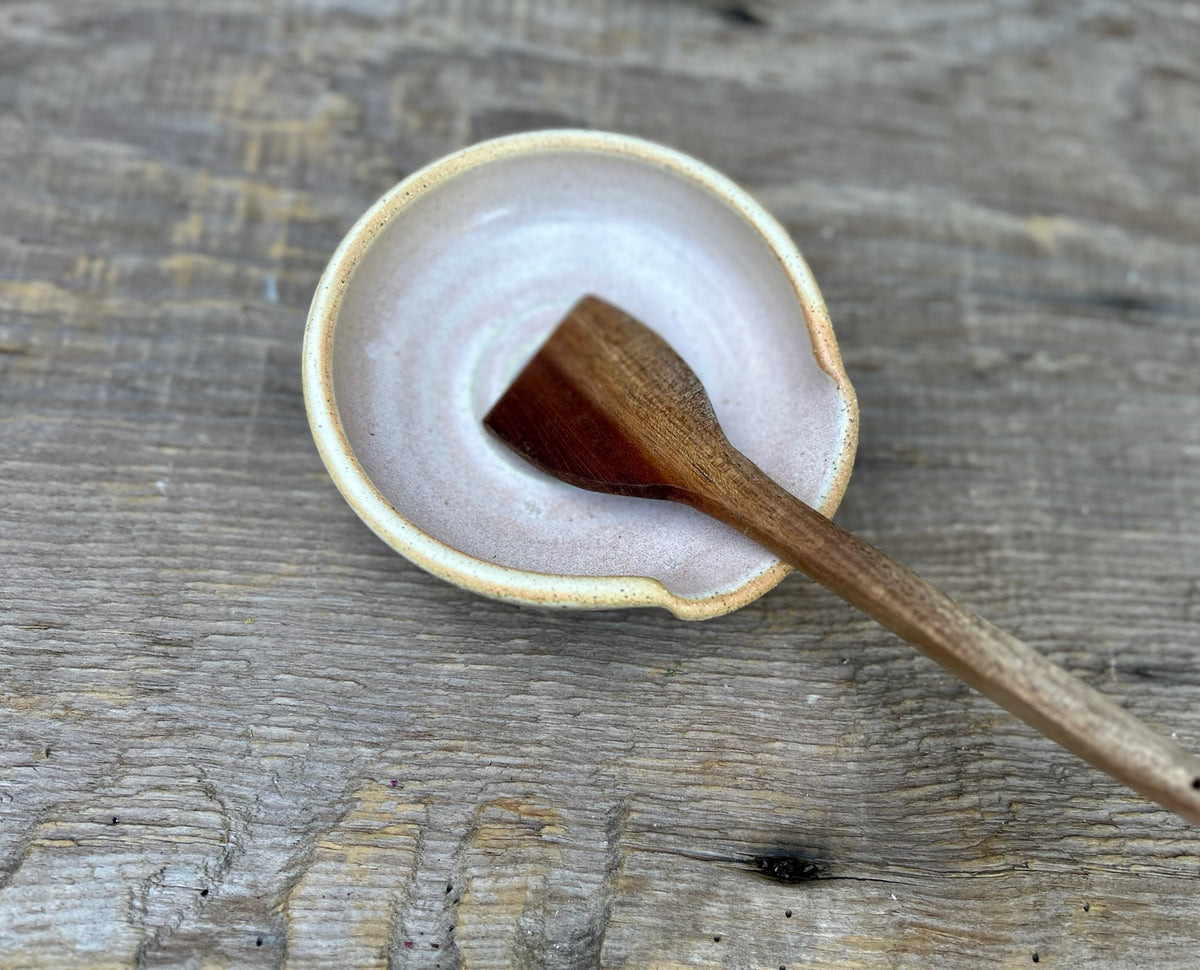 Hollyhock Spoon Rest