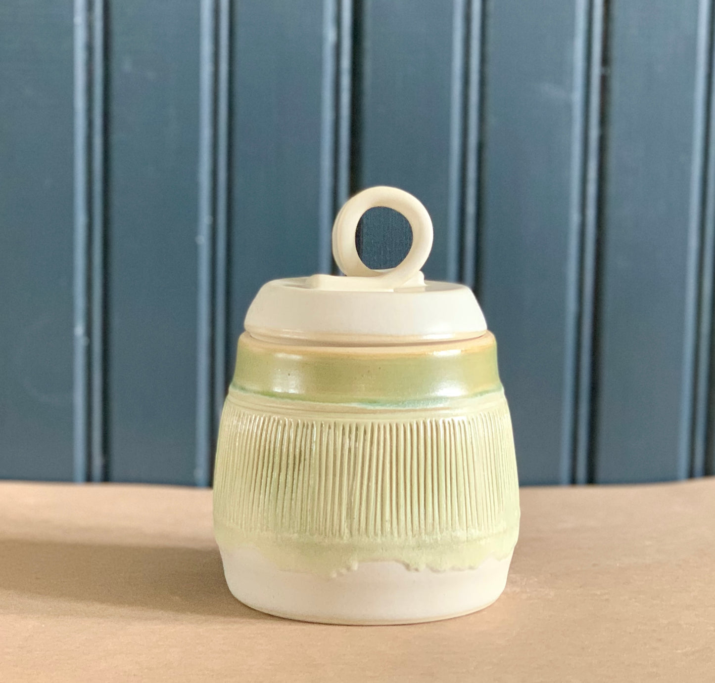 Lidded jar