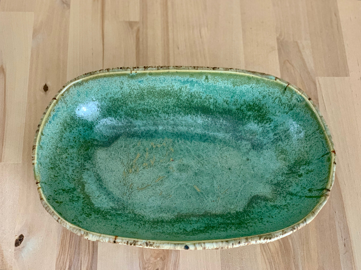 Oval Serving Bowl