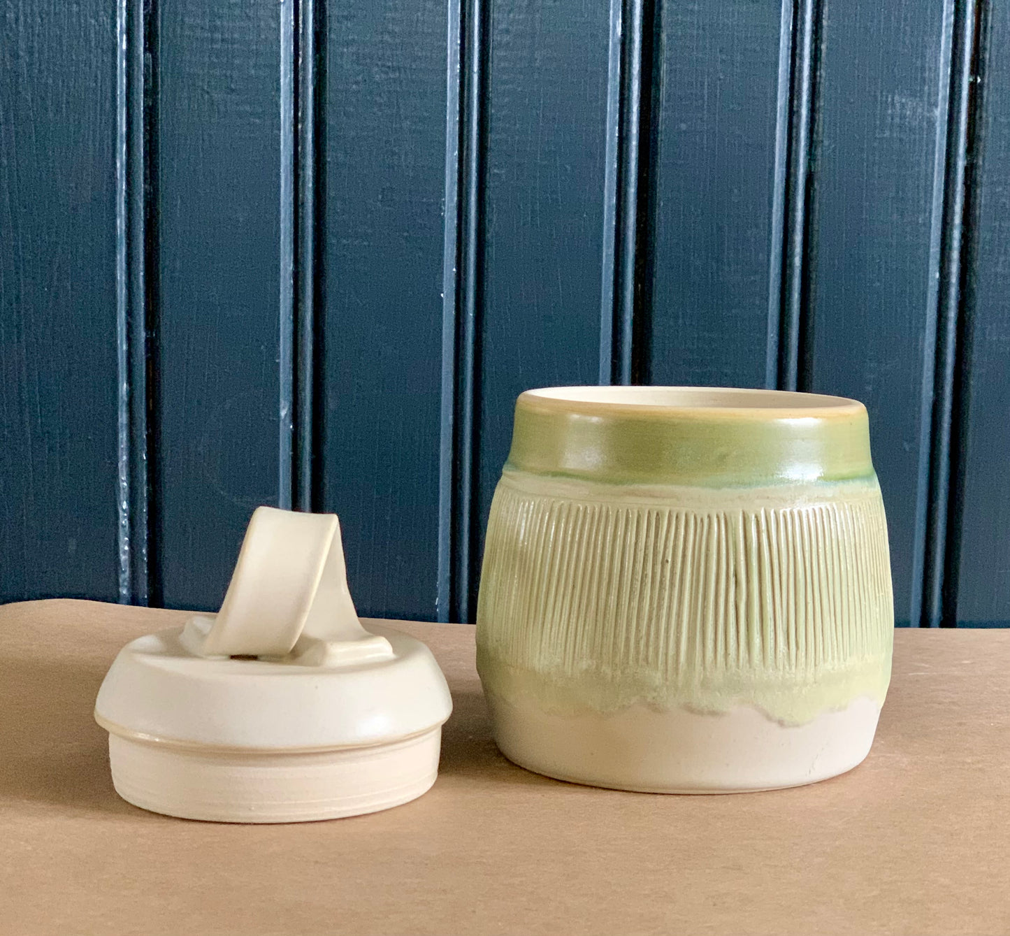 Lidded jar
