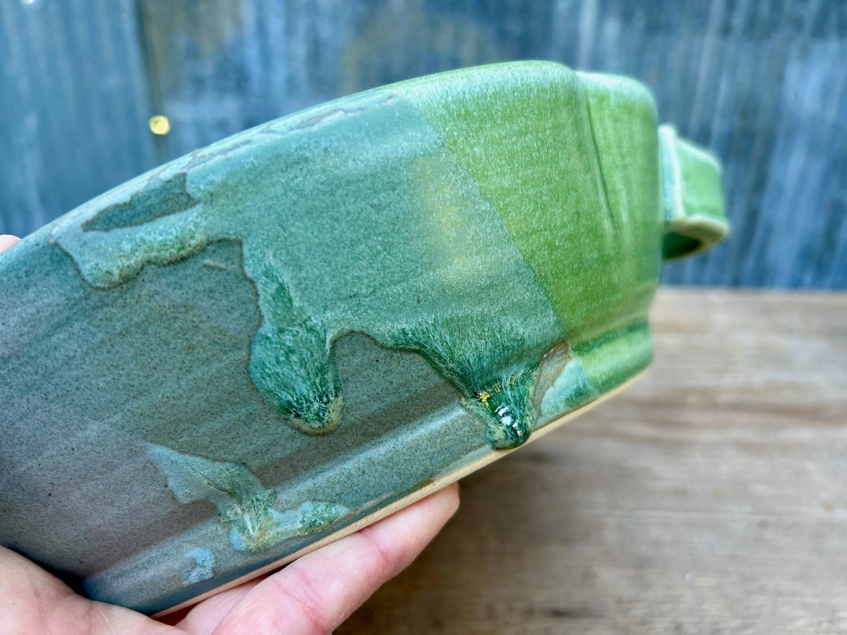 Mossy Slate Gathering Bowl