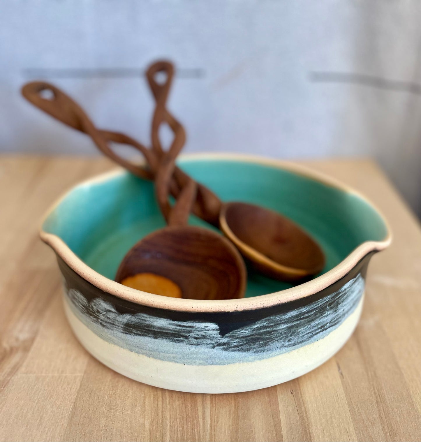 Snow in the Garden Gathering Bowl