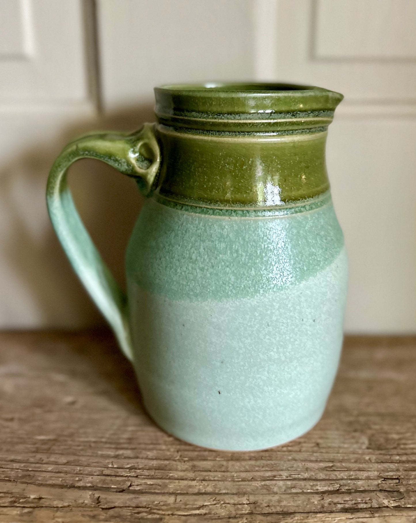 Olive Blossom Pitcher