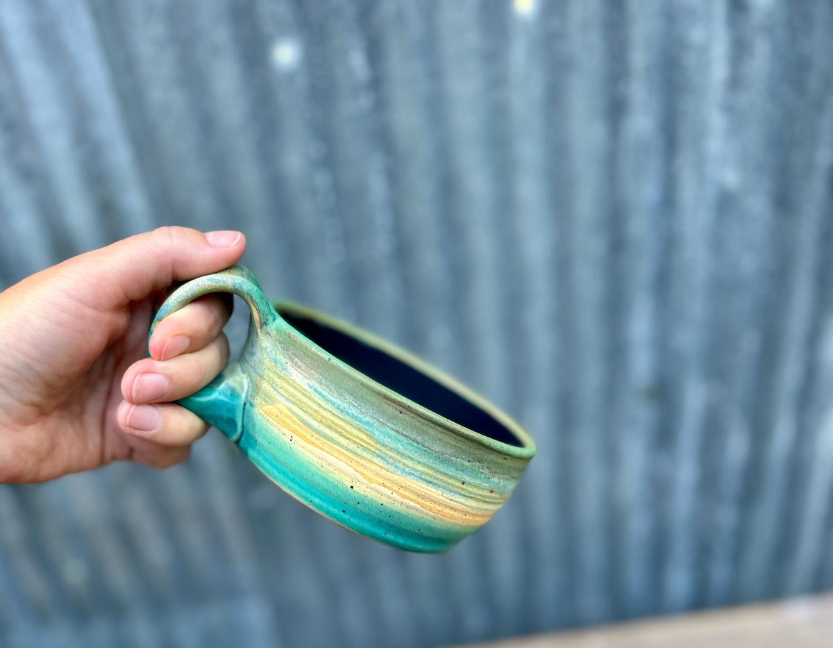 Emerald Sky Soup Bowl