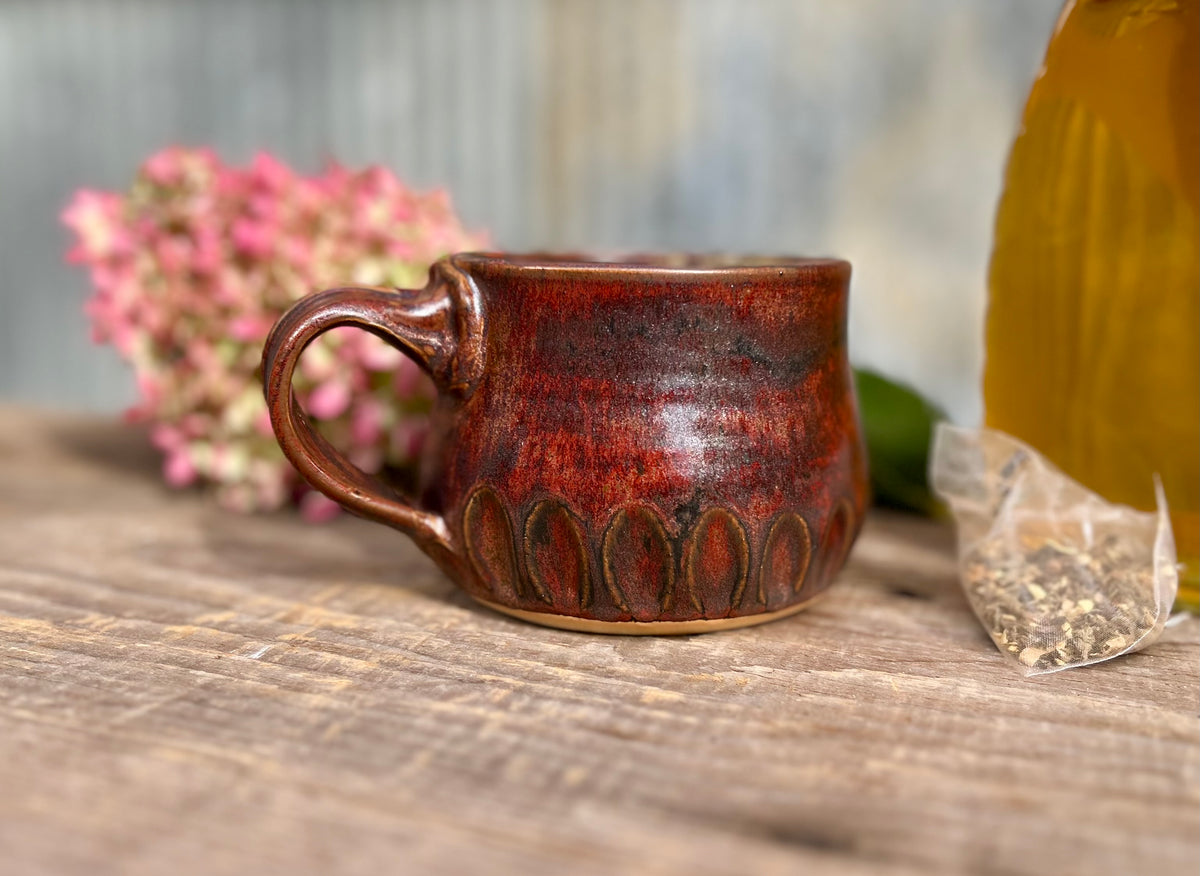 Burnt Copper Goddess Mug
