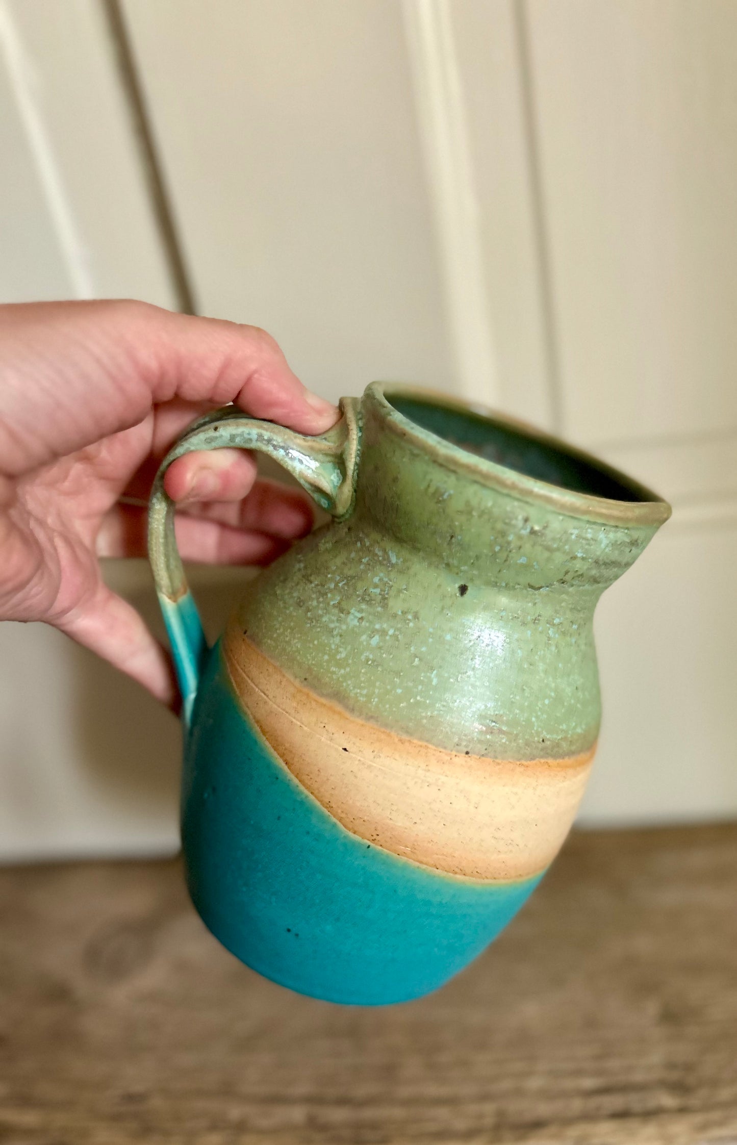 Lichen Over Water Pitcher