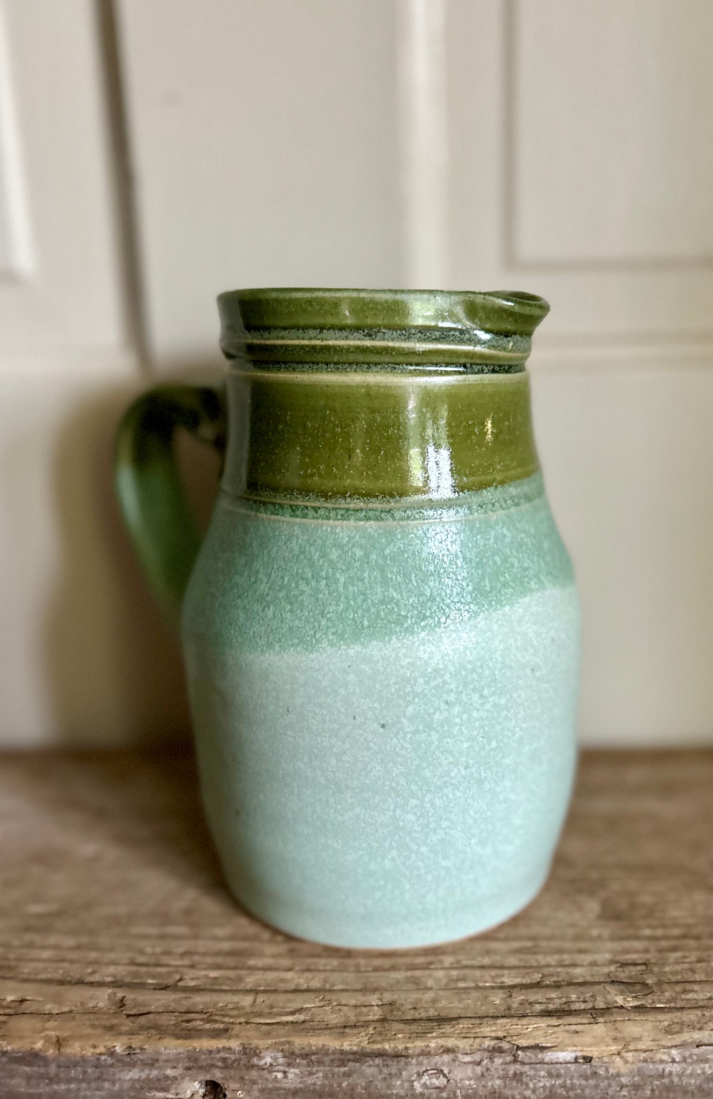 Olive Blossom Pitcher