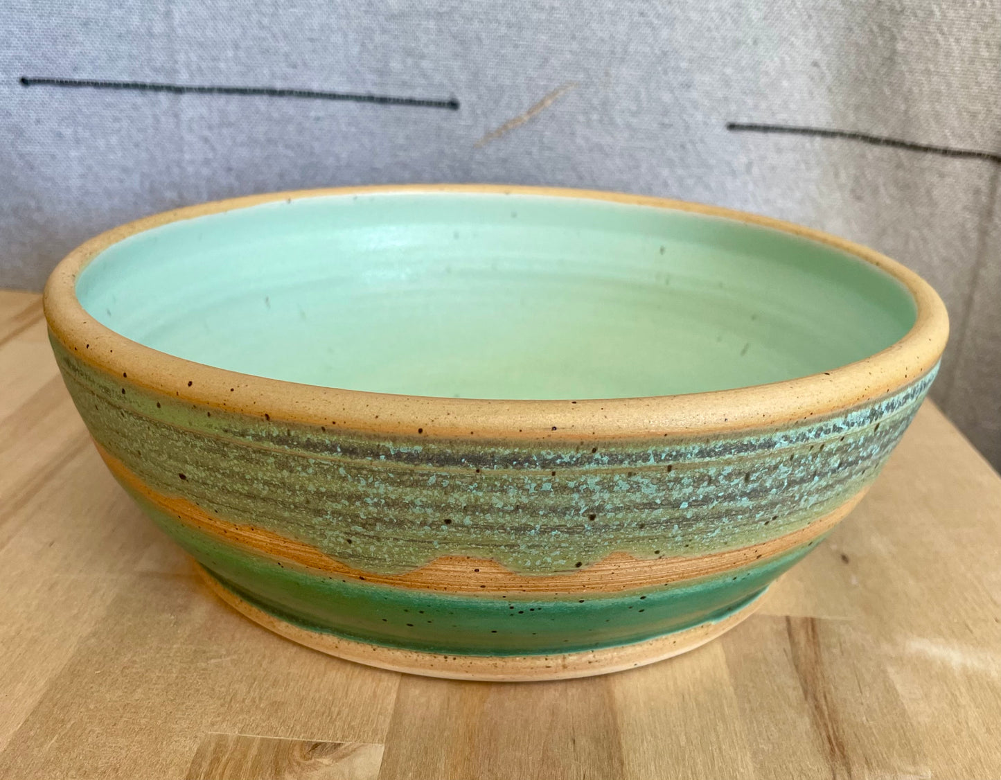 Lichen Bed Serving Bowl