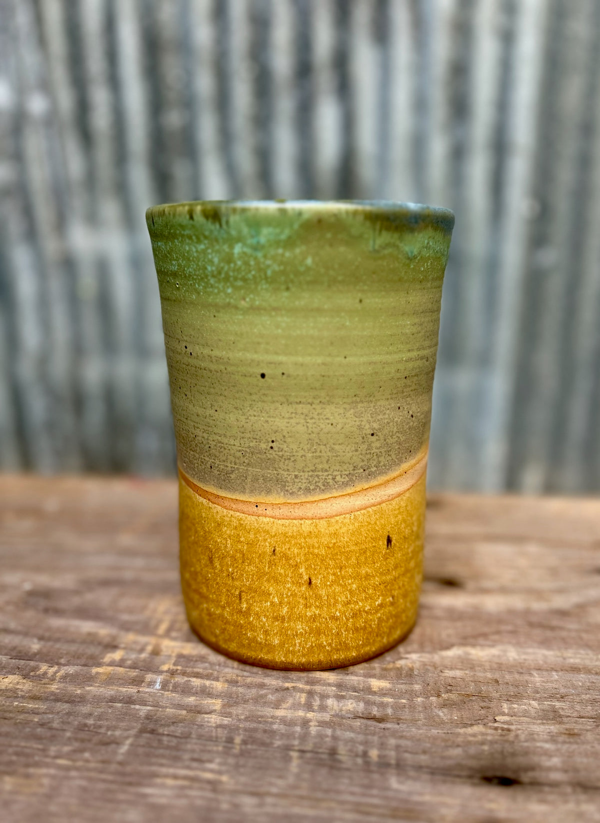 Grassy Maple Utensil Holder