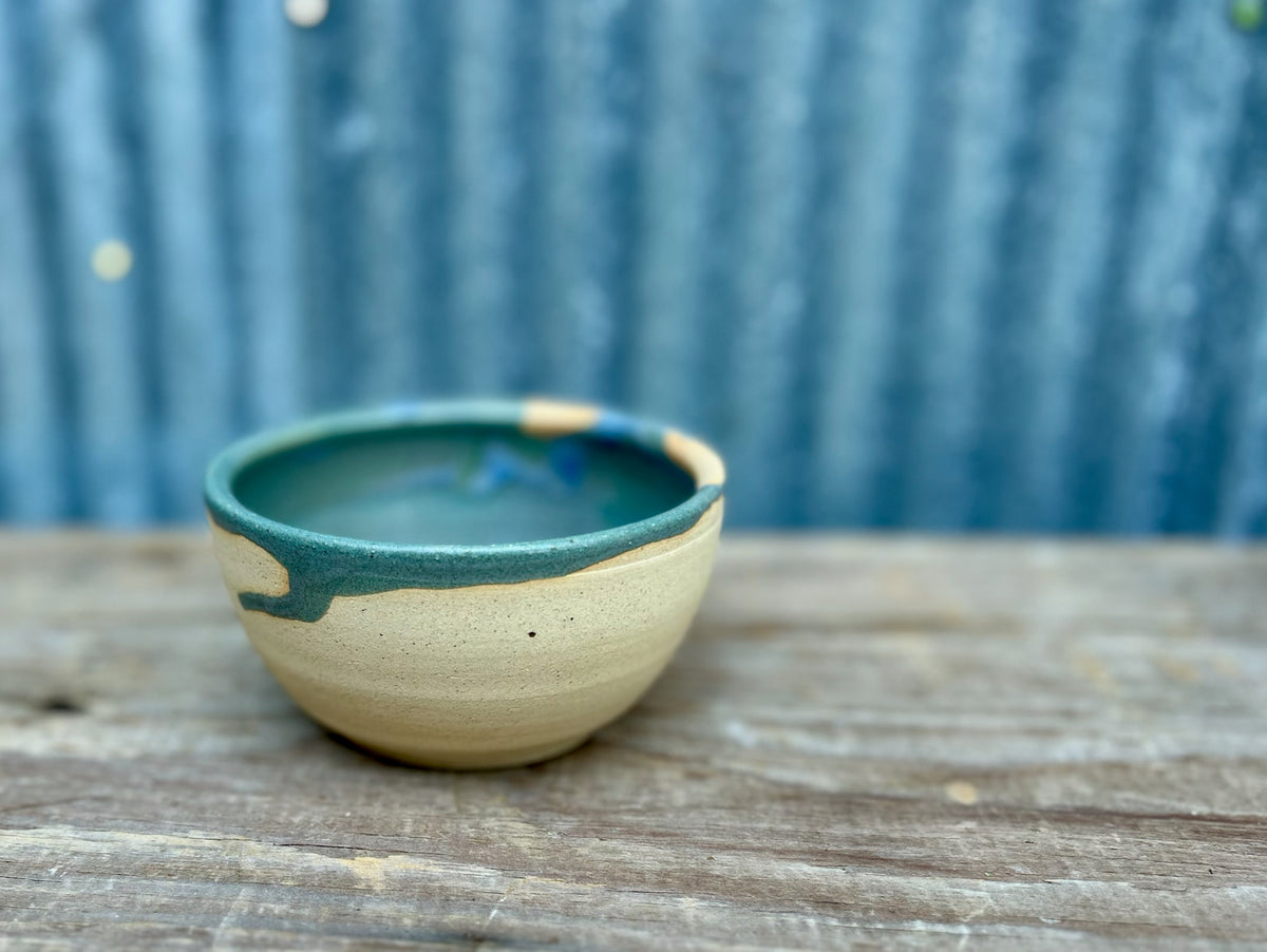 Slate Drip Mini Bowl
