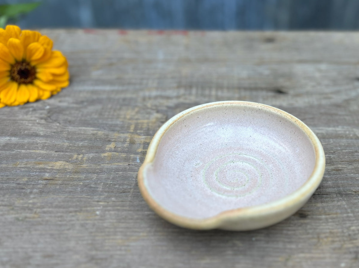Hollyhock Spoon Rest