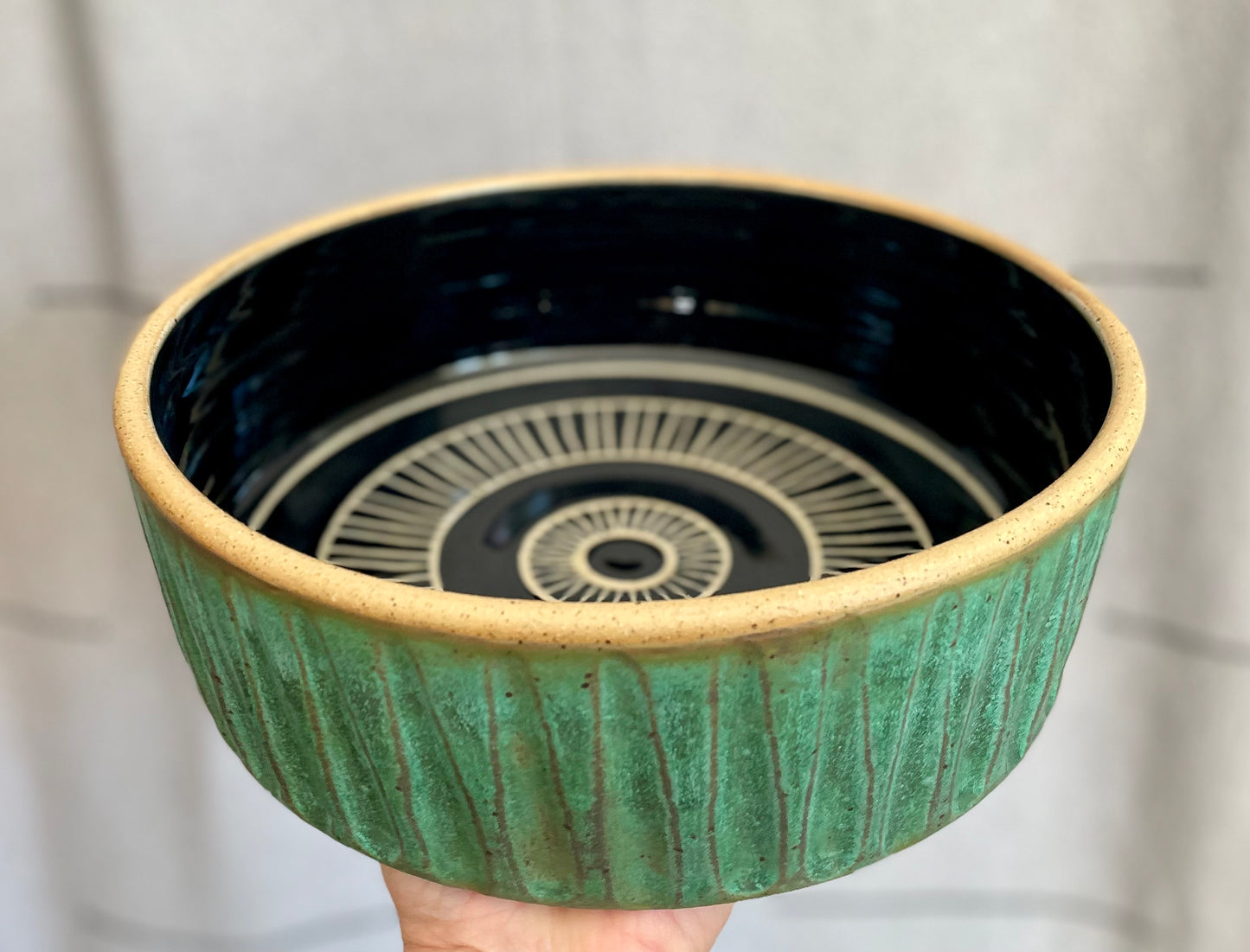 Copper Patina Gathering Bowl