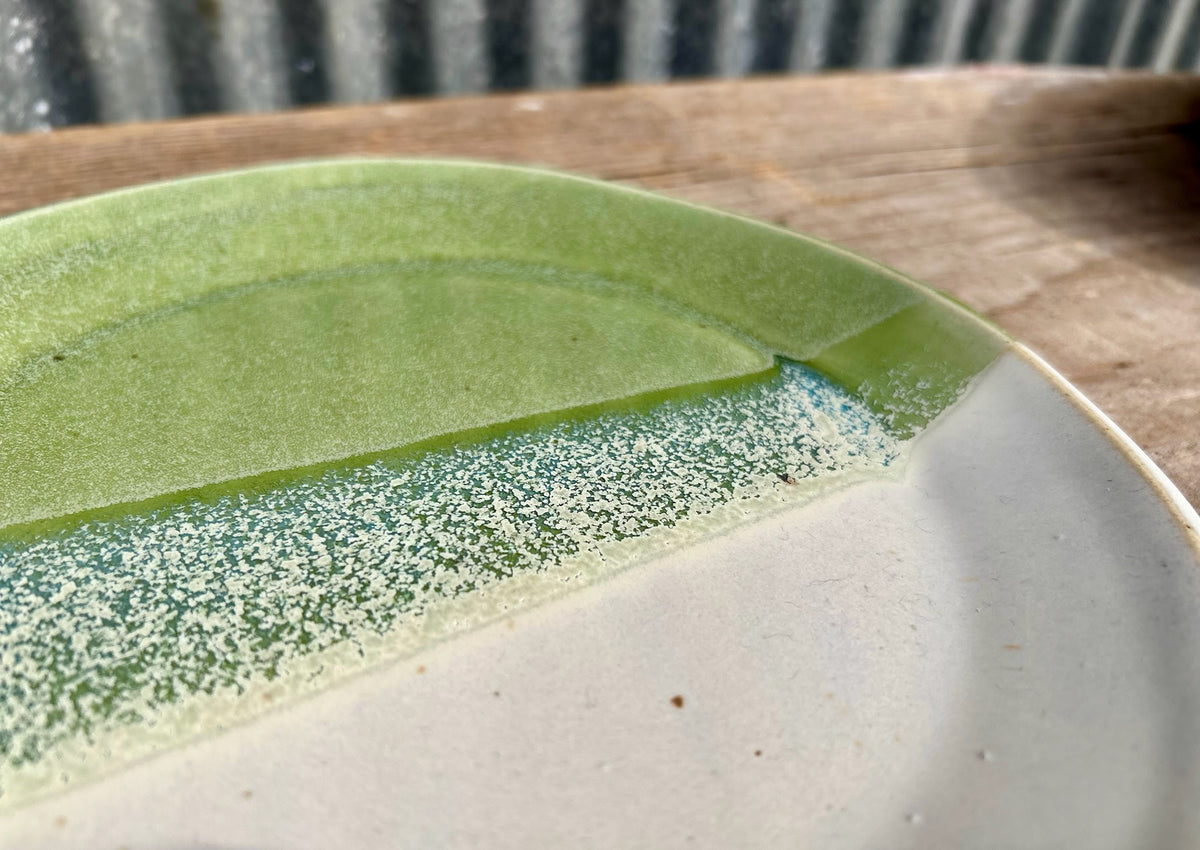 Mossy Alabaster Salad Plate