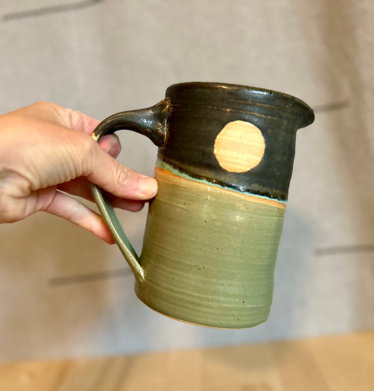 Moon Pitcher Full Moon Pitcher – Garden Girl Stoneware