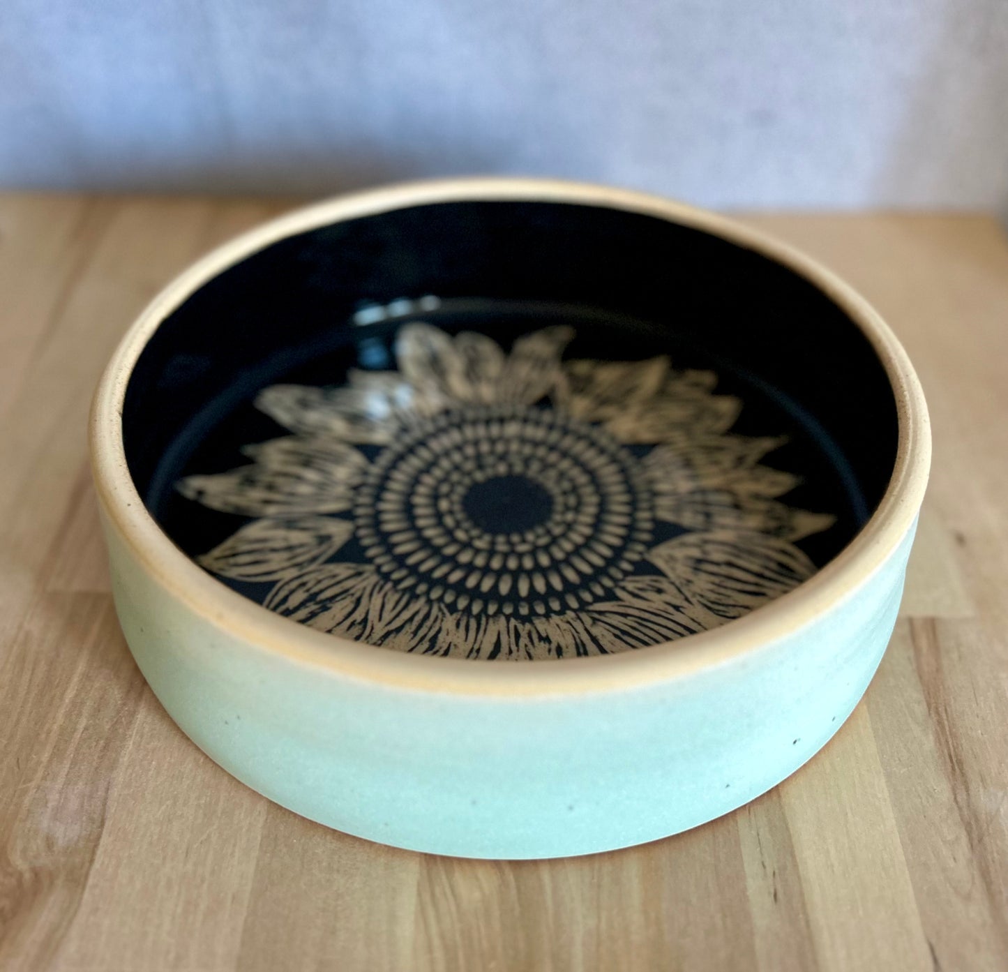 Sunflower Gathering Bowl