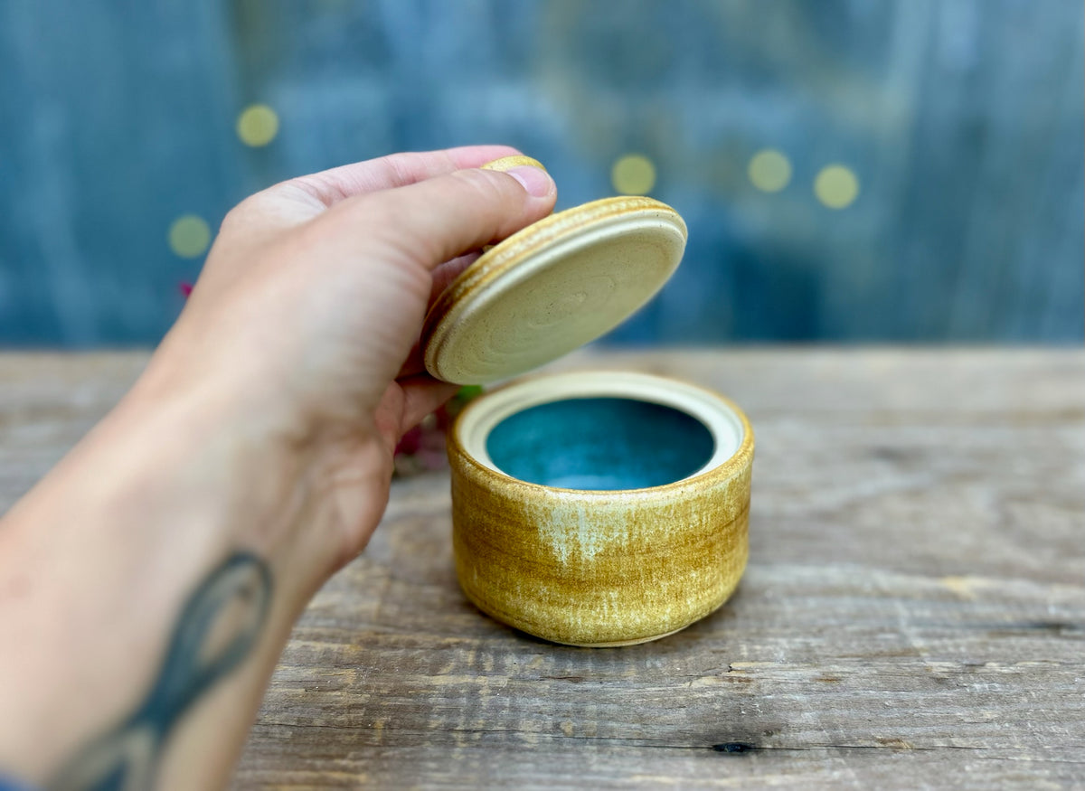 Maple Salt Cellar