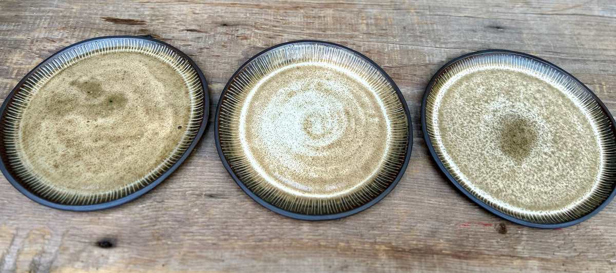 Toasted Marshmallow Salad Plate