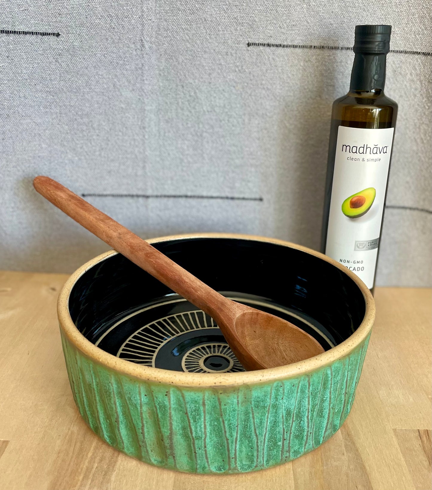Copper Patina Gathering Bowl