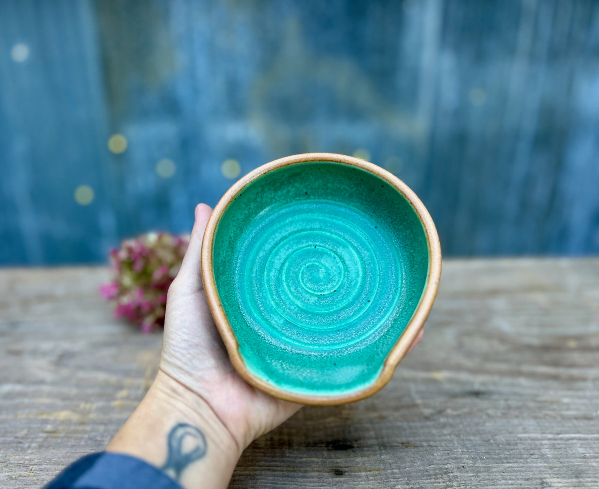Satin Patina Spoon Rest