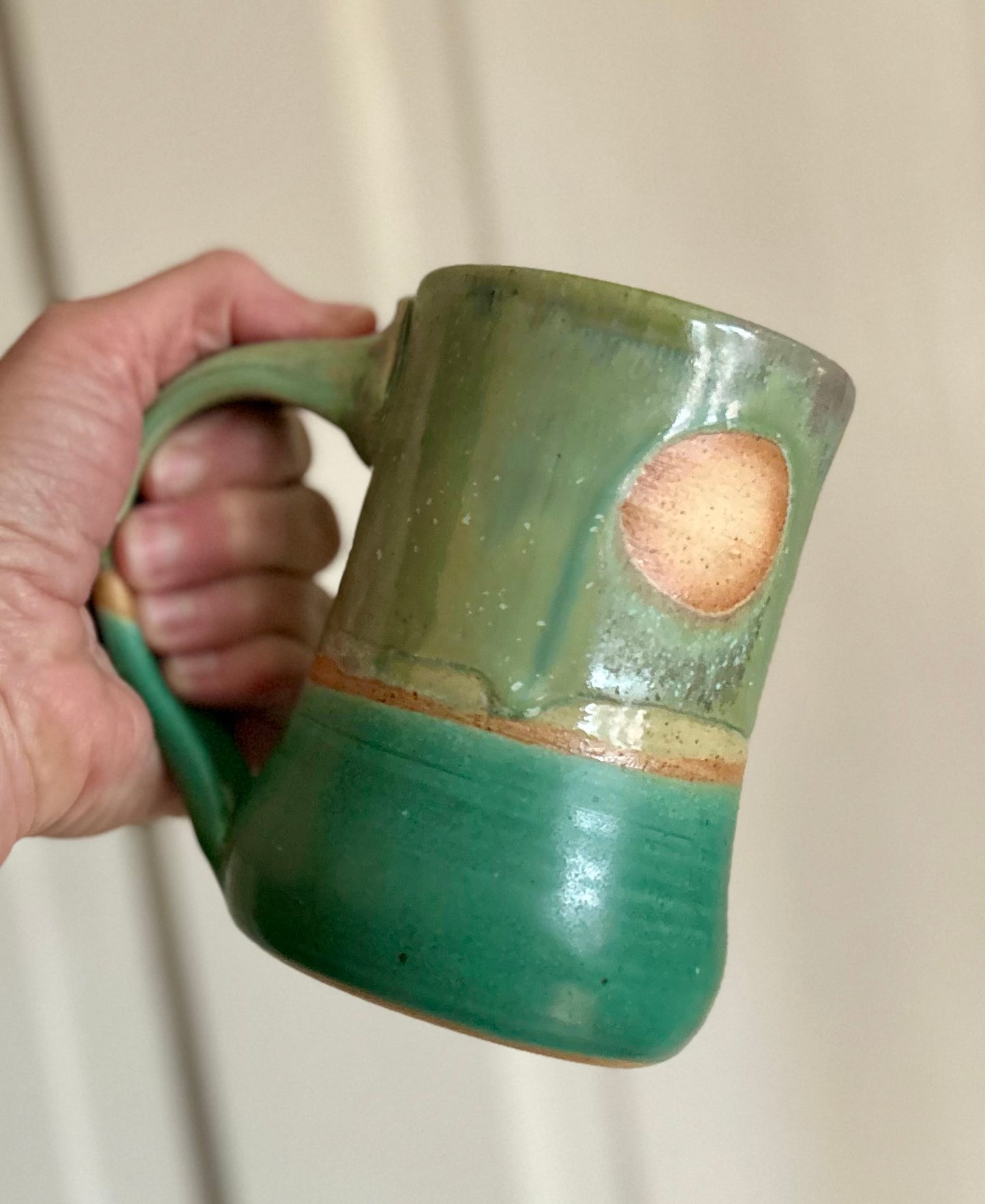 Lichen Over Grass Full Moon Mug