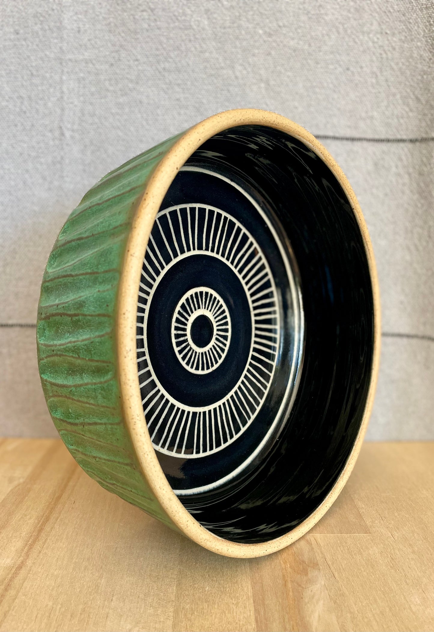 Copper Patina Gathering Bowl