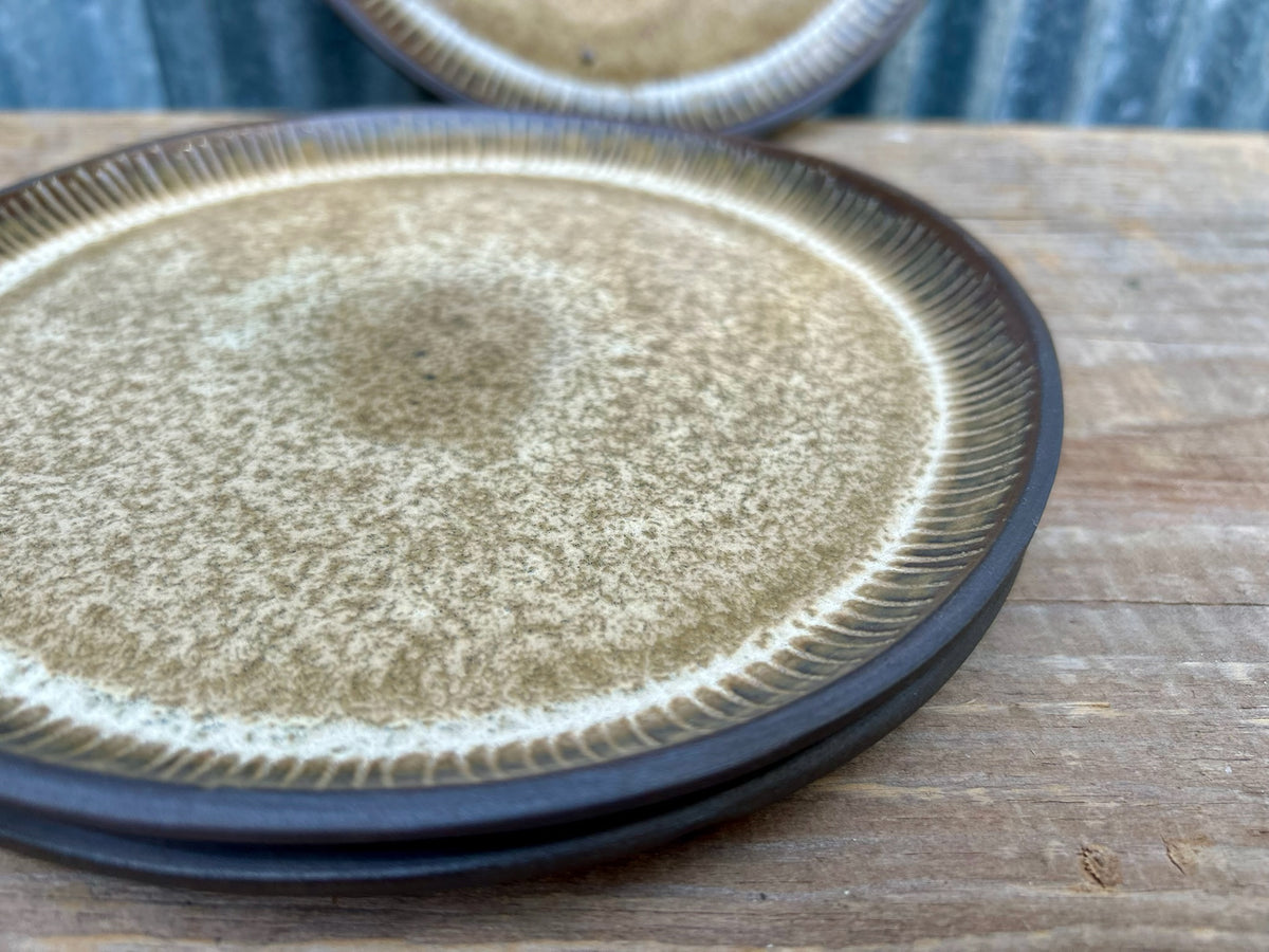 Toasted Marshmallow Salad Plate