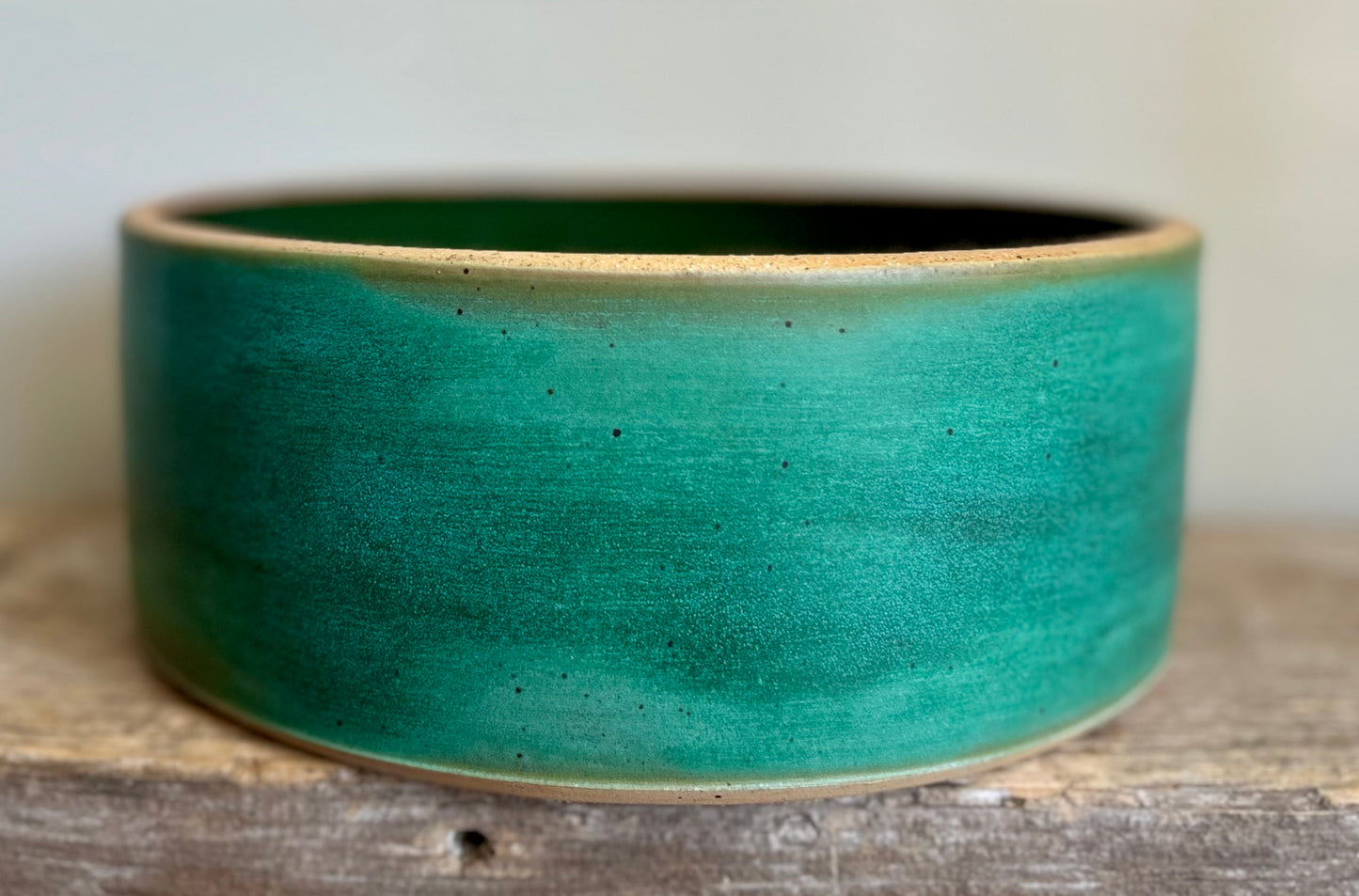 Copper Patina Sunflower Bowl