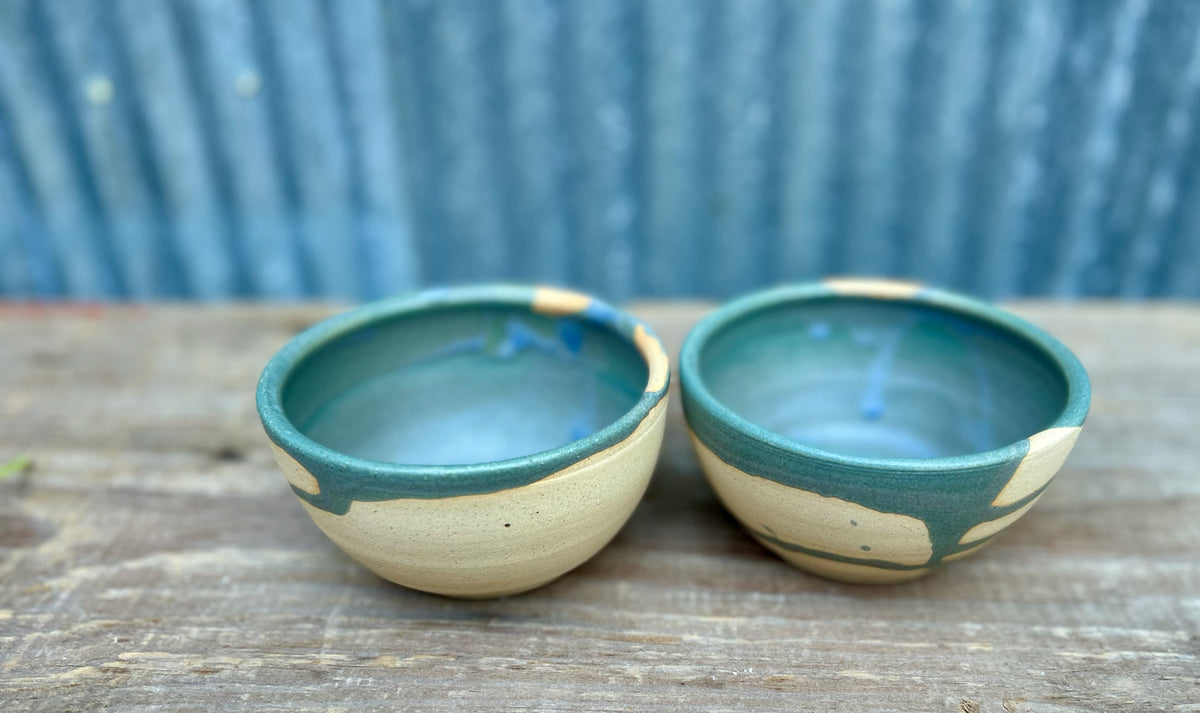 Slate Drip Mini Bowl