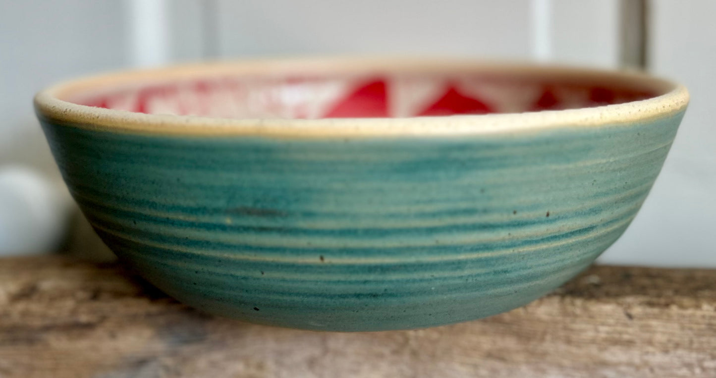 Sunflower Serving Bowl