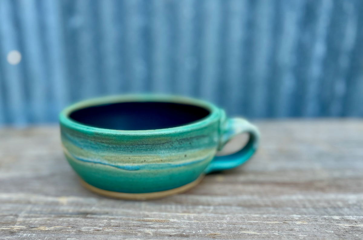 Emerald Sky Soup Bowl