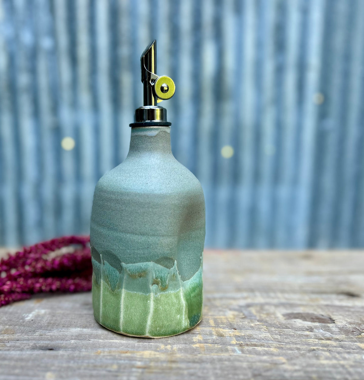 Mossy Slate Oil Bottle