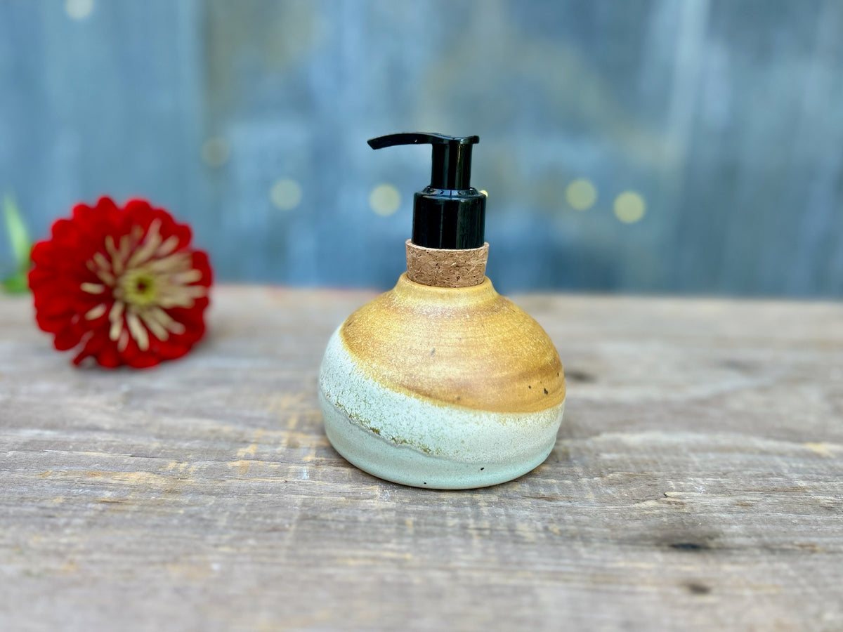 Maple Over Flora Soap Dispenser