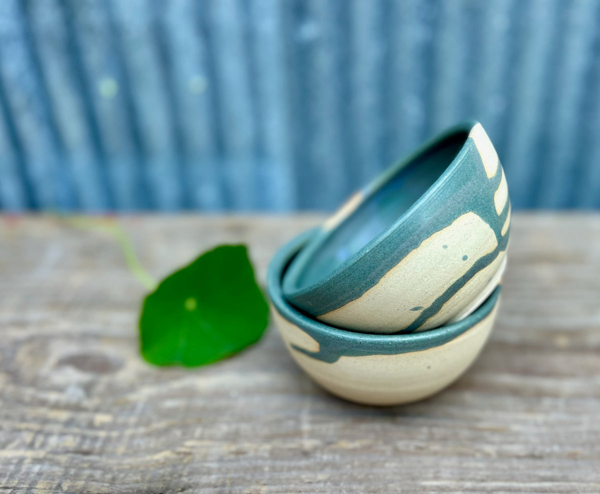 Slate Drip Mini Bowl