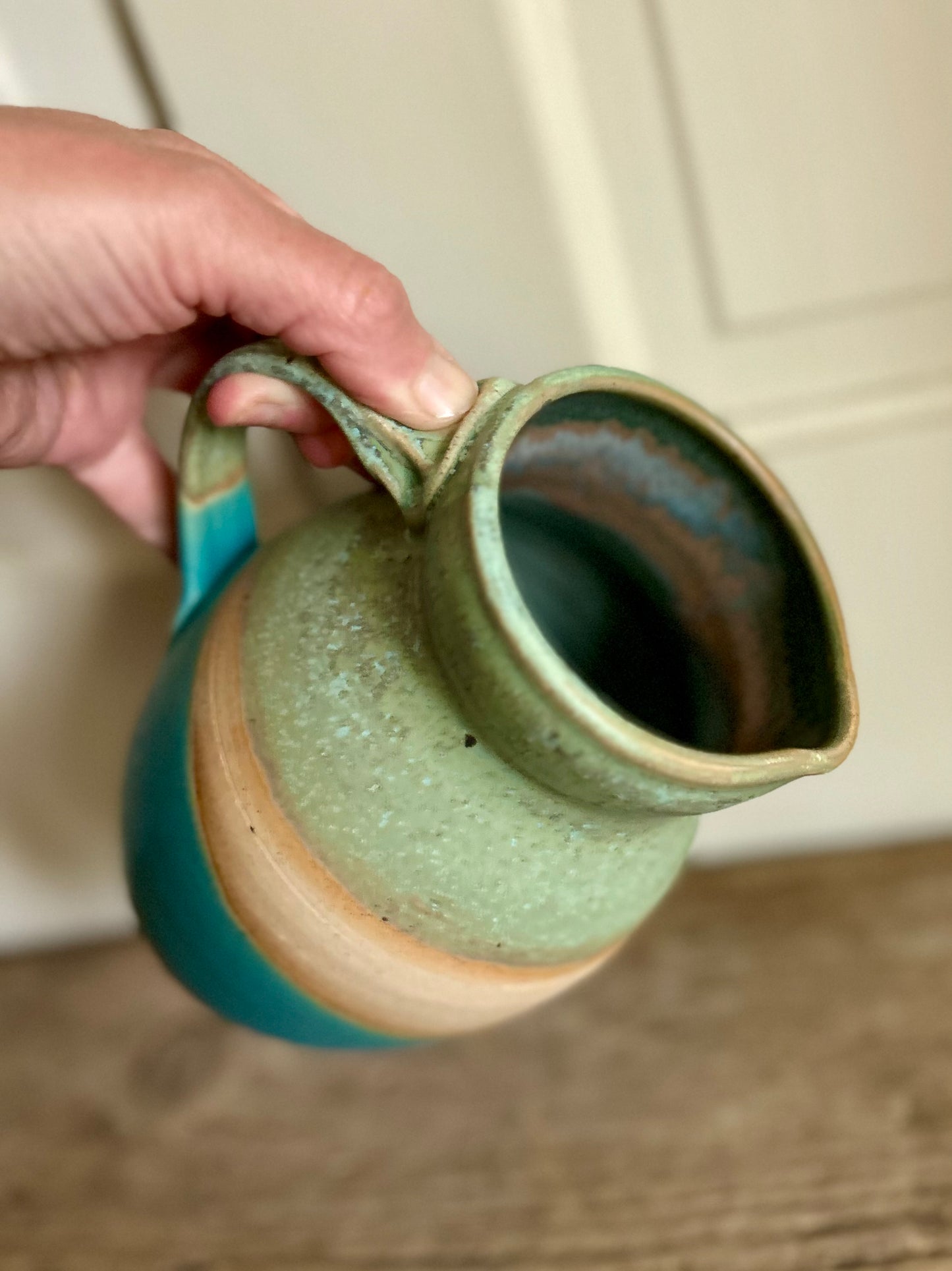 Lichen Over Water Pitcher