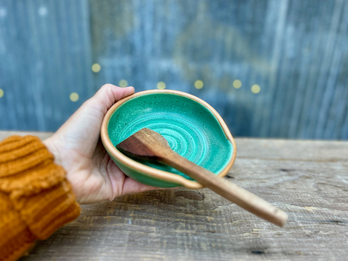 Satin Patina Spoon Rest