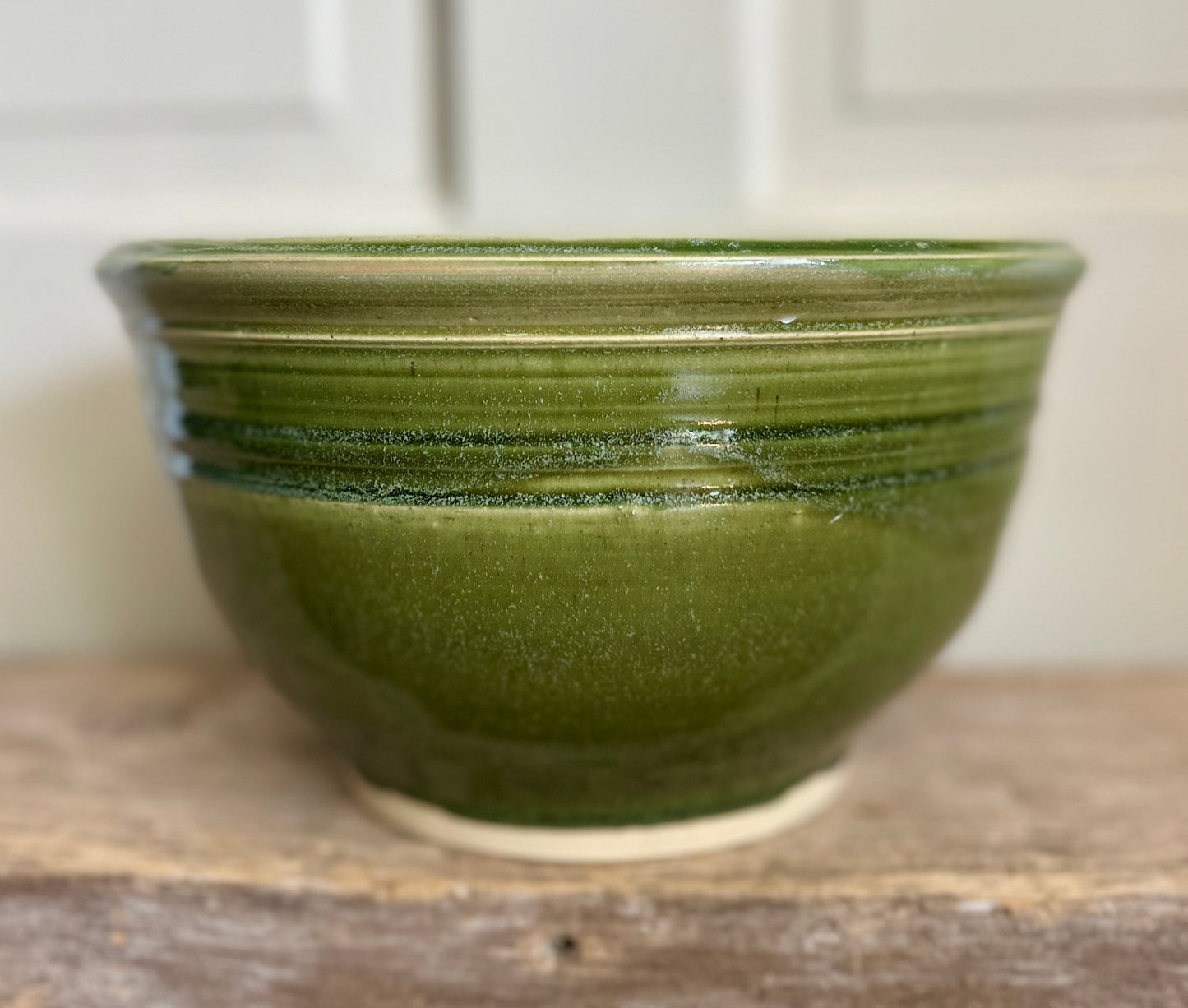 Olive Blossom Serving Bowl