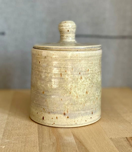 Lavender Field Storage Jar