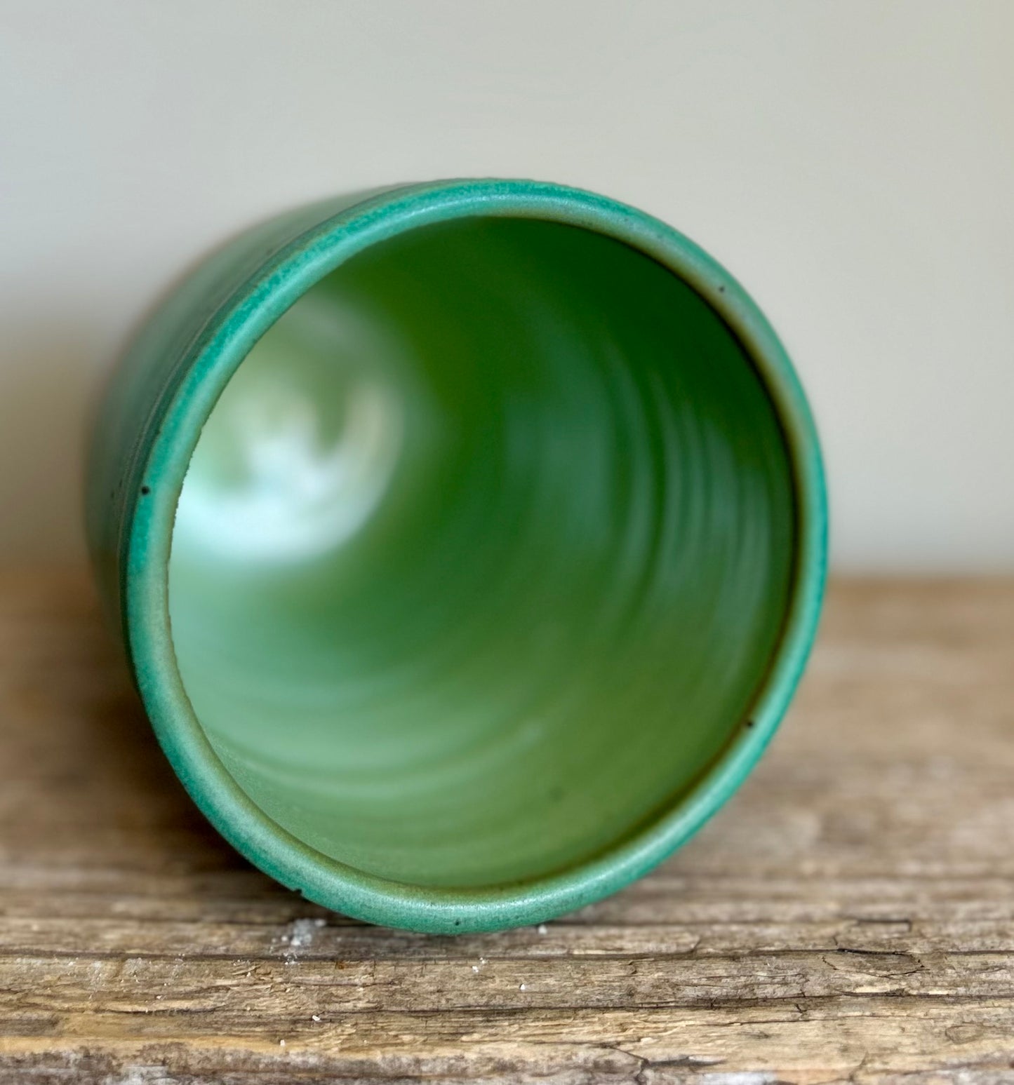 Abstract Floral Carved Tumbler