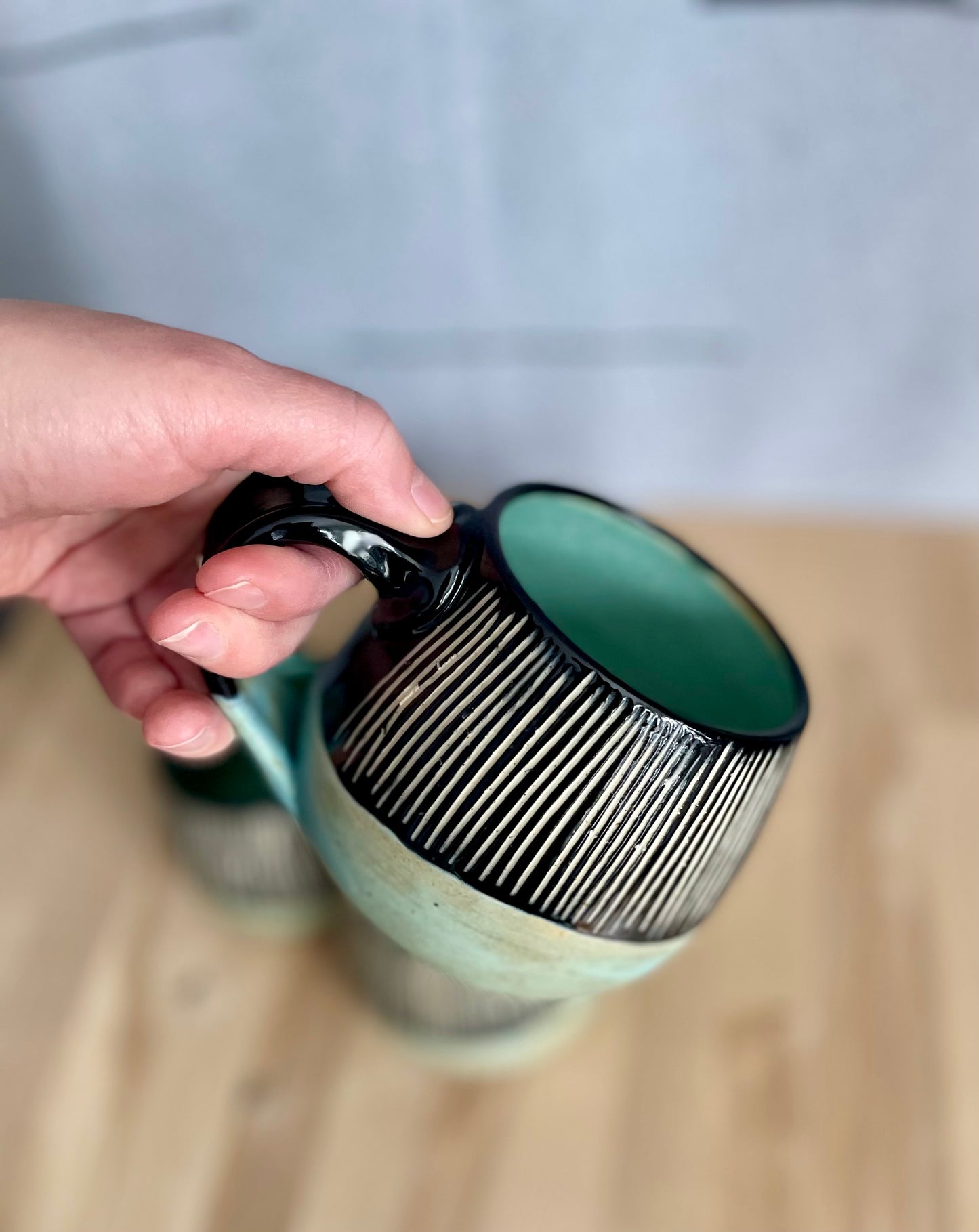 Reeds Mug Robin’s Egg