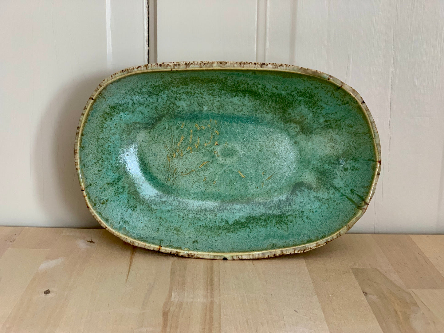 Oval Serving Bowl