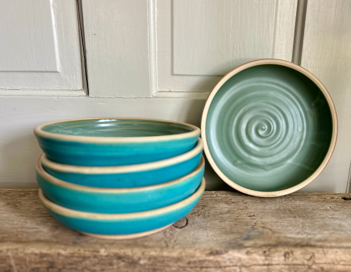 Moss & Water Pasta Bowls