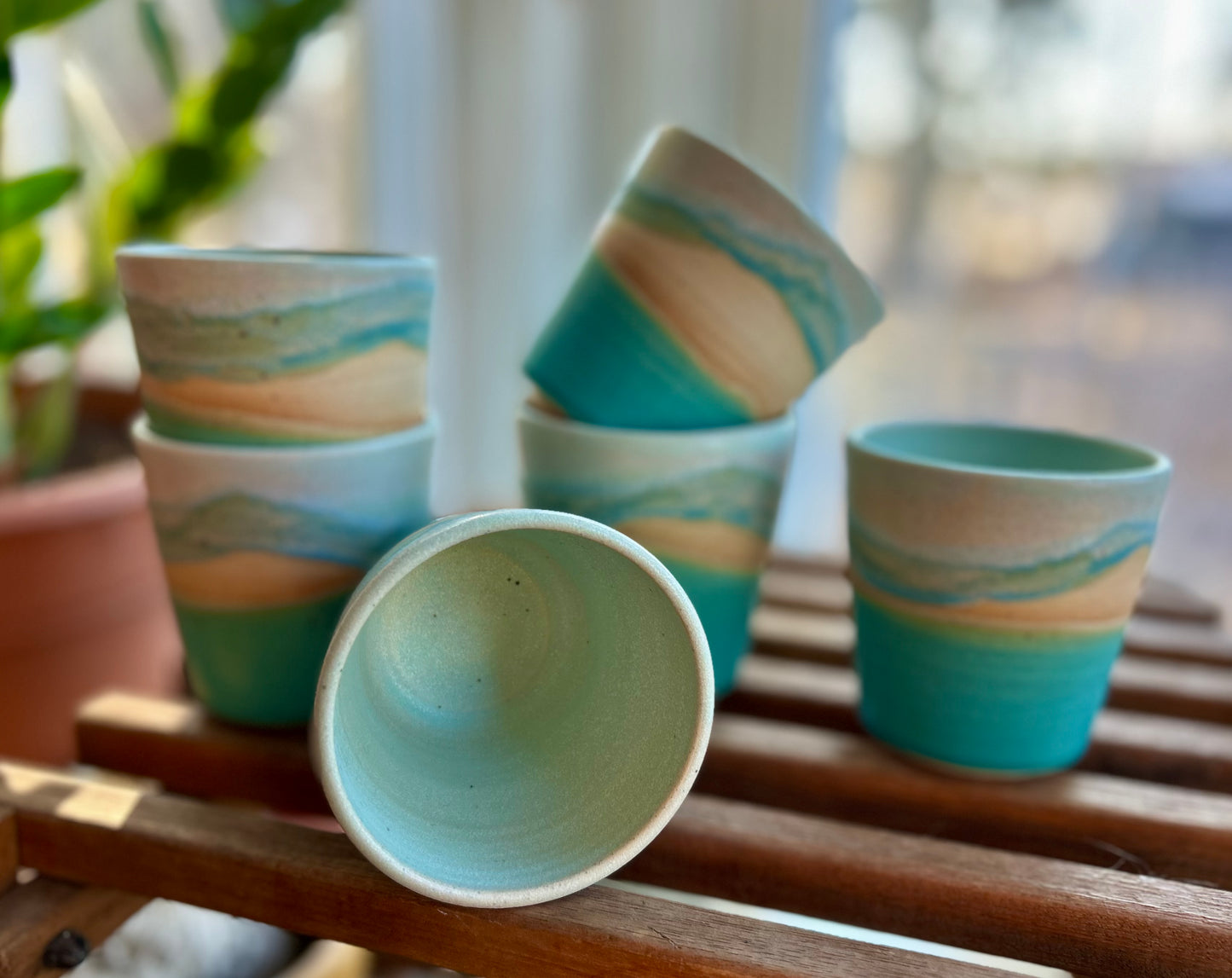 Whitefish Dunes Cup, set of 4