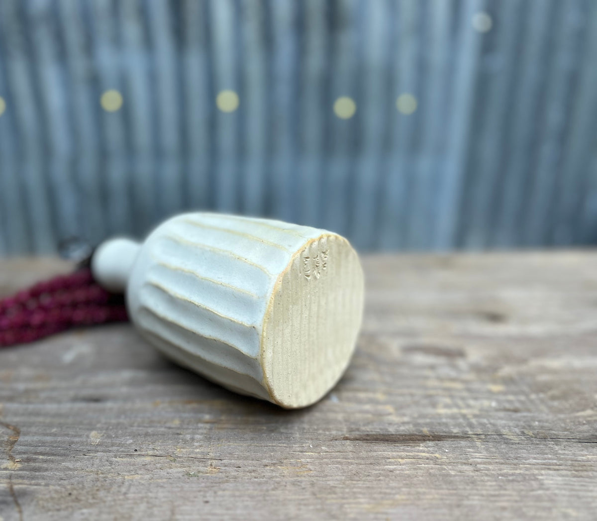 Alabaster Oil Bottle