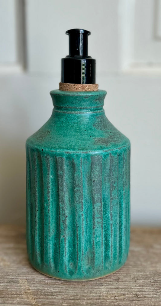 Copper Patina Fluted