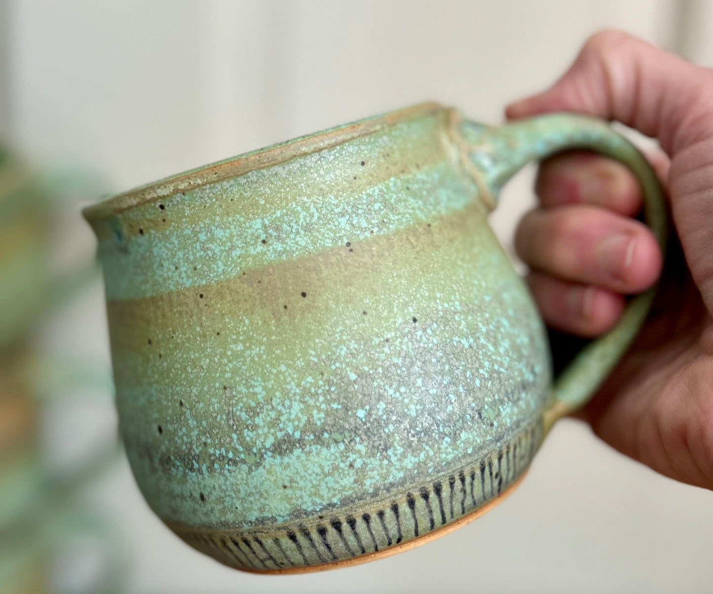 Lichen Over Reeds Mug