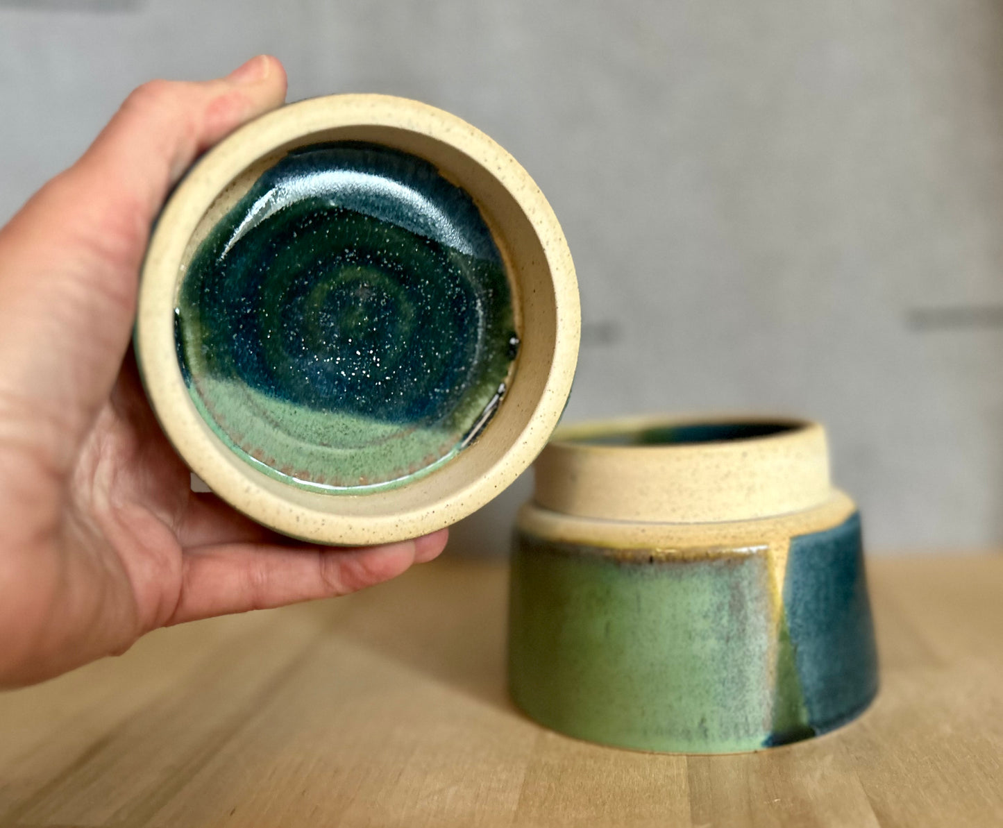 Dark Forest Storage Jar