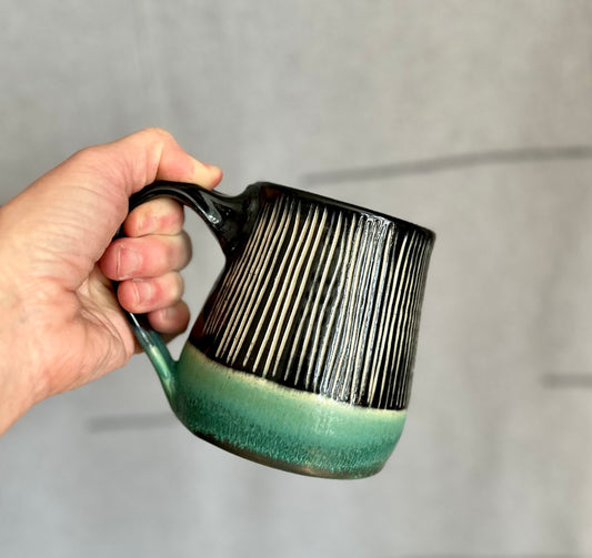 Reeds Mug Satin Patina